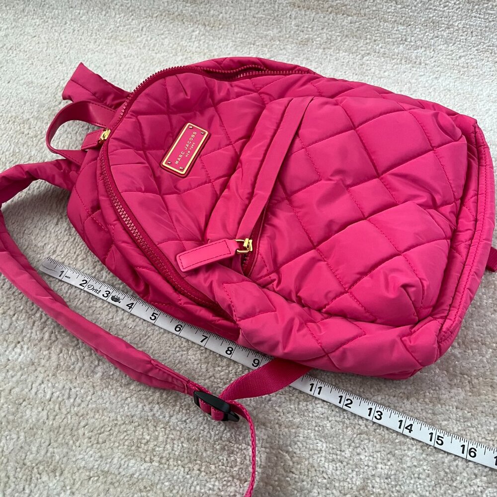 Marc Jacobs Fuchsia Quilted Mini Backpack - Picture 14 of 14